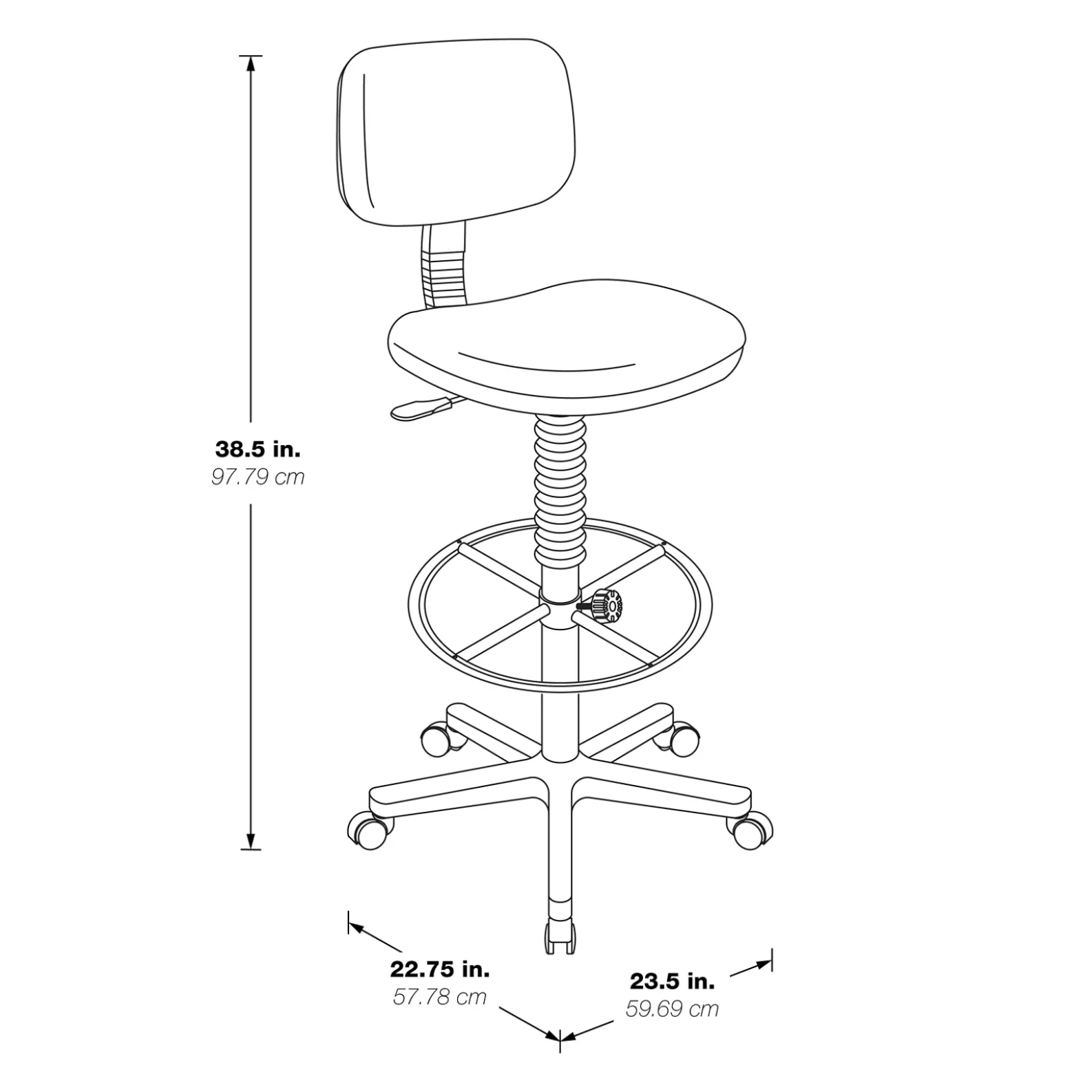 Economical Drafting Chair