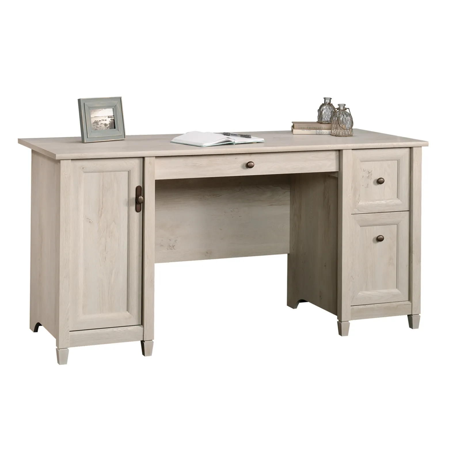 Edge Water Computer Desk with keyboard tray - 59"W