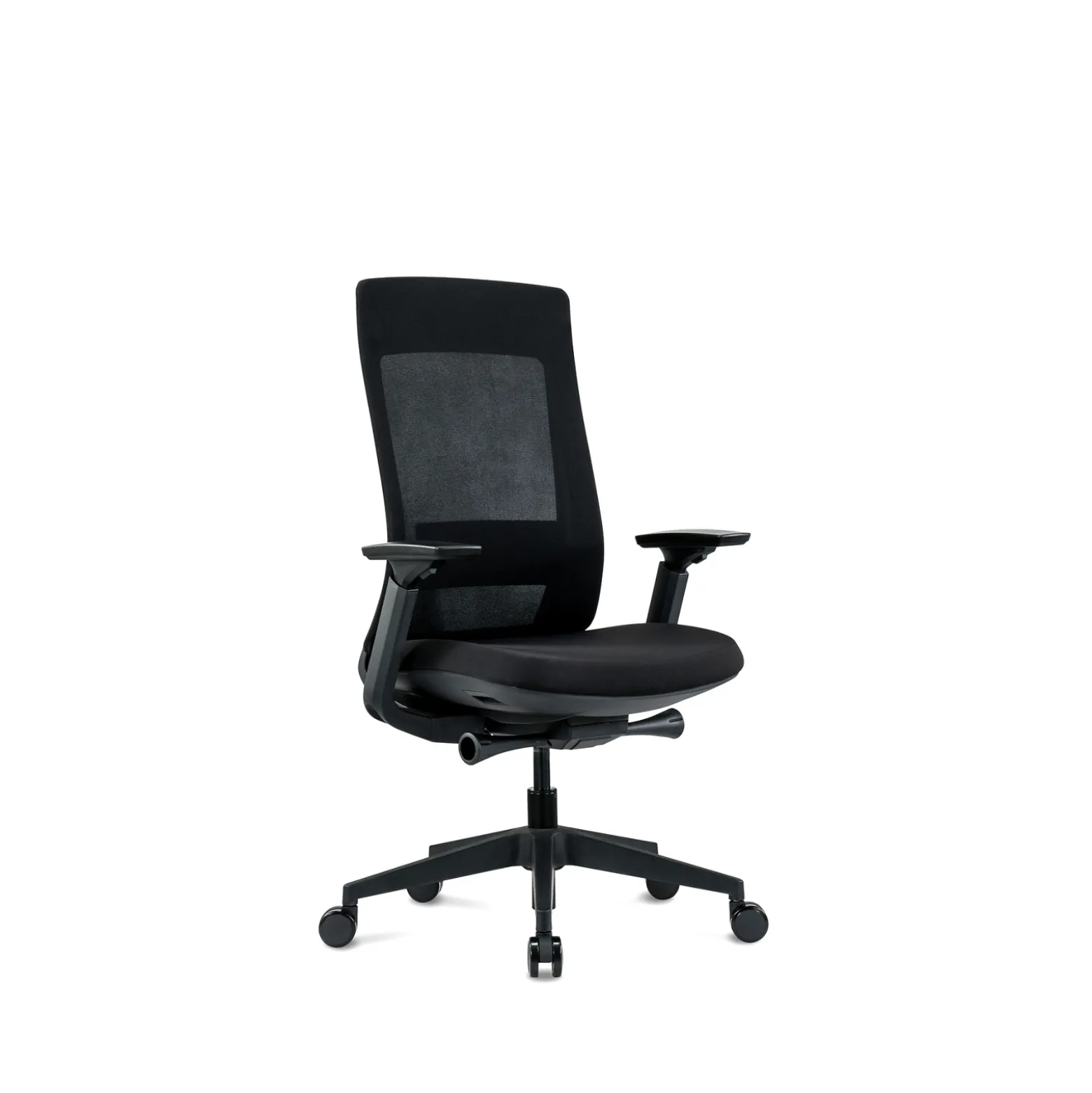 Elevate Mesh-Back Office Chair with Black Frame