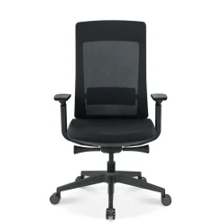 Elevate Mesh-Back Office Chair with Black Frame