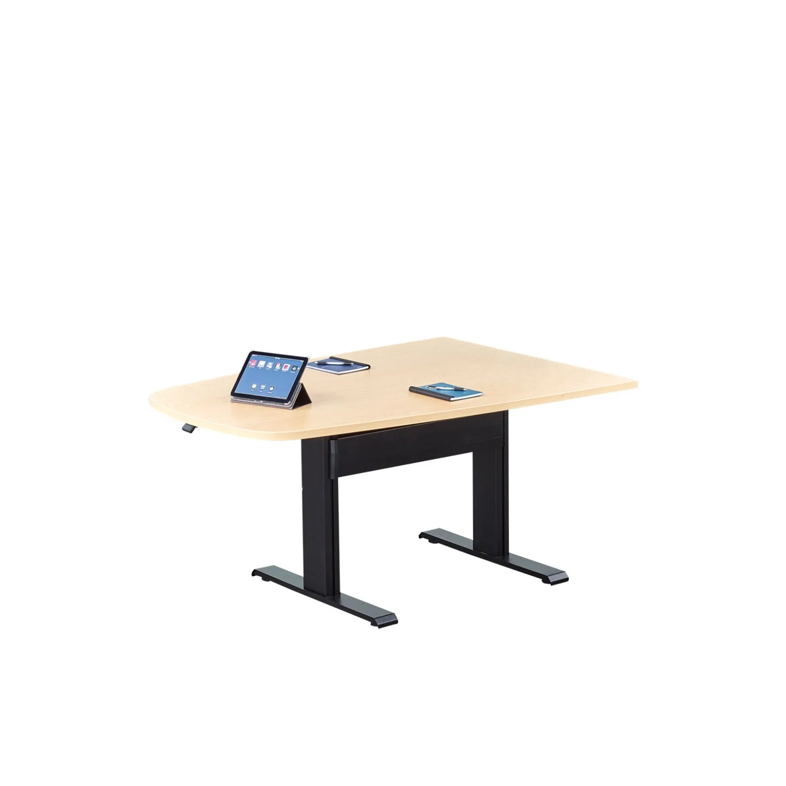Eleve Adjustable Height Media Table - 72"Wx42"D