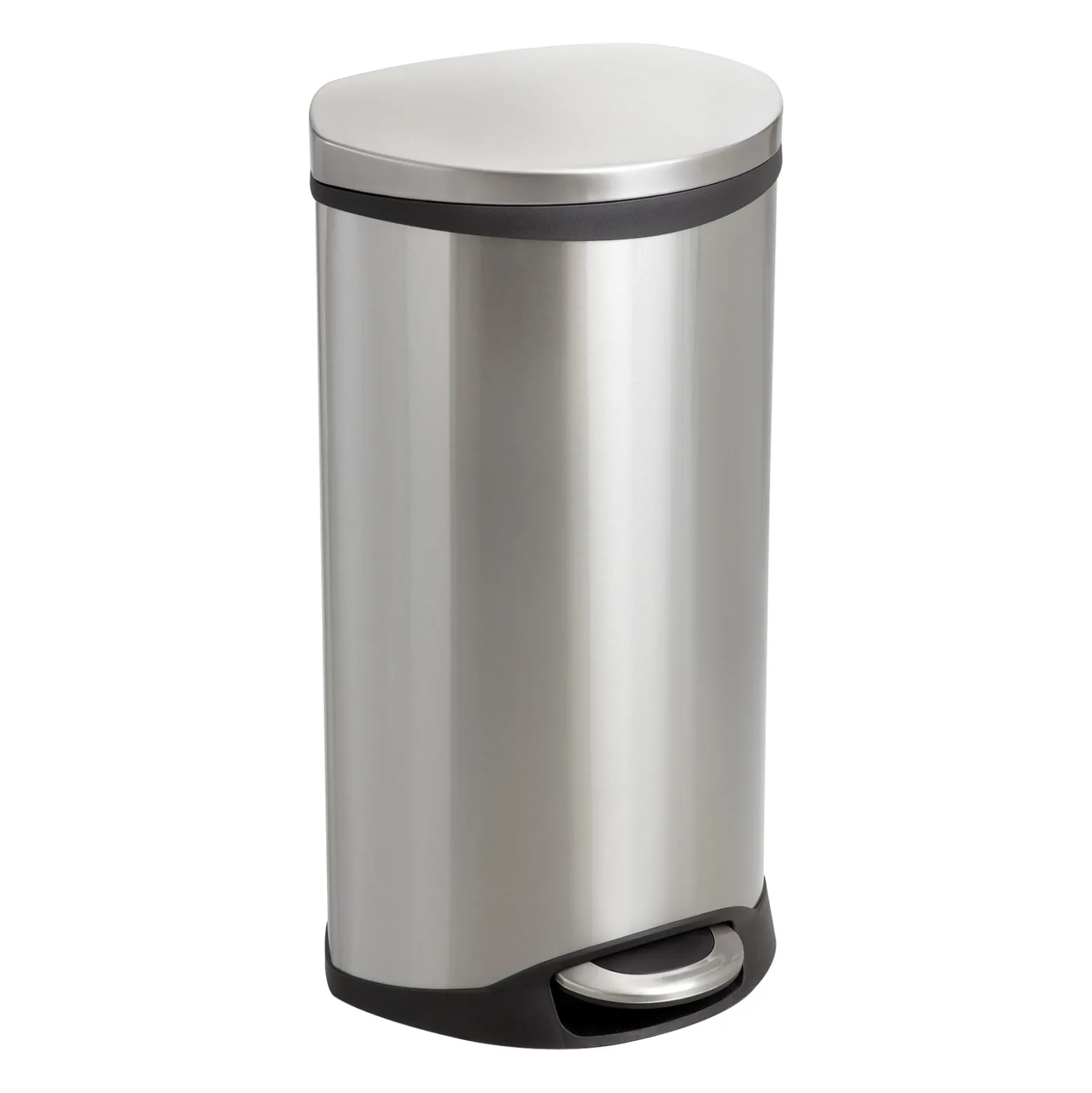 Ellipse Step-On Trash Receptacle - 7.5 Gallon
