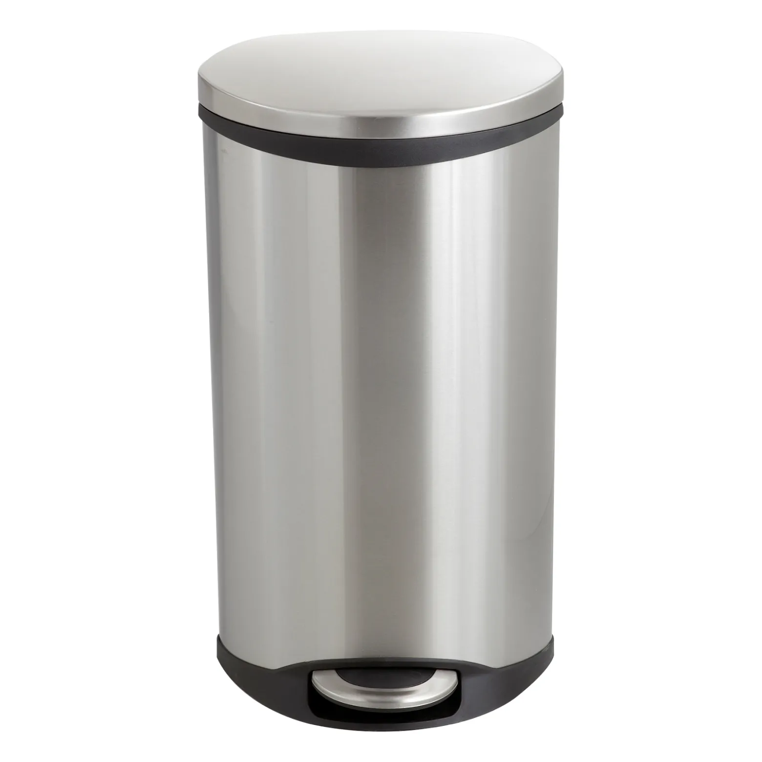 Ellipse Step-On Trash Receptacle - 7.5 Gallon
