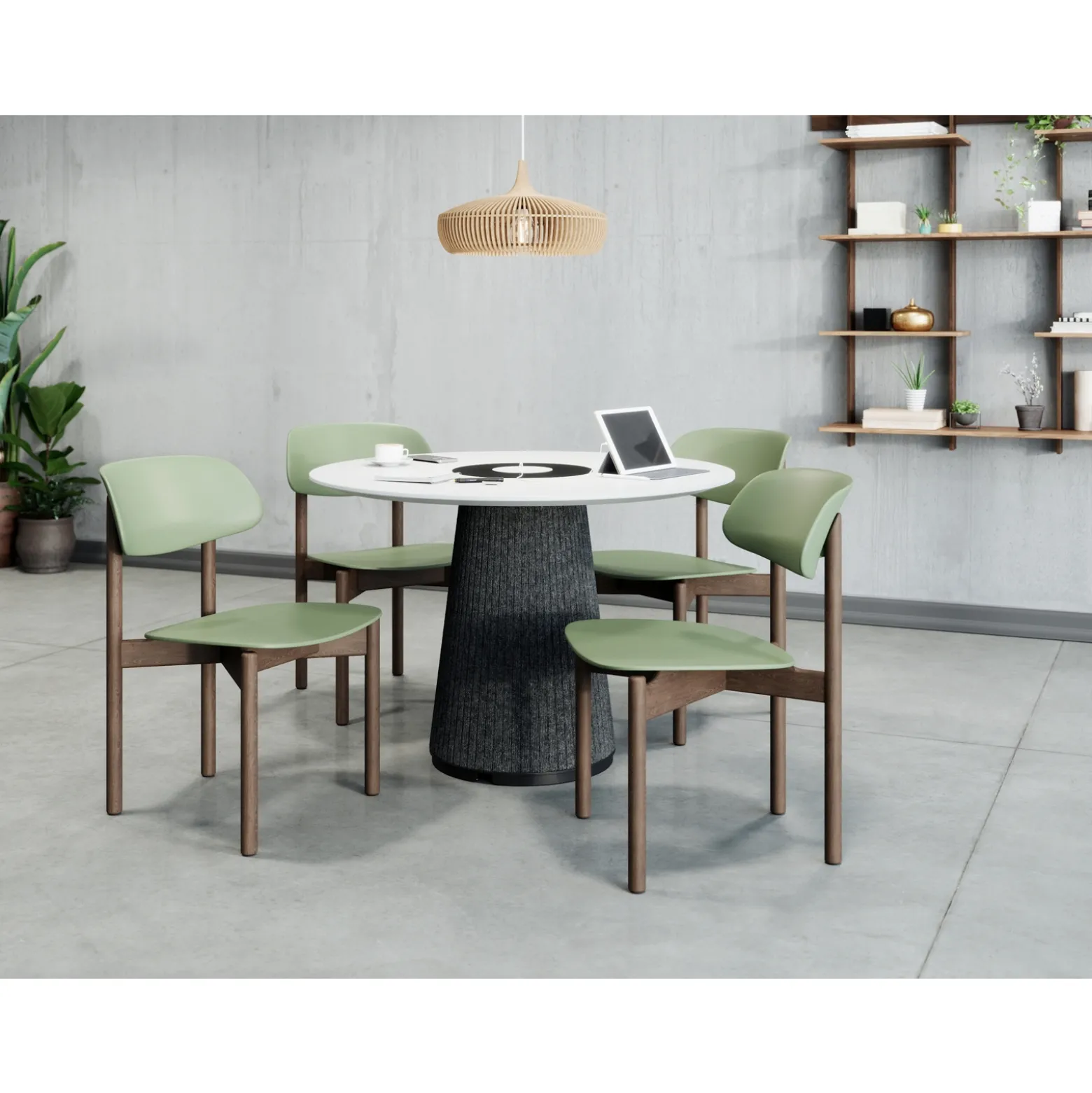 Ember Round Café Table - 36"Dia