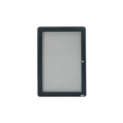 Enclosed Bulletin Board Radius Design - 24"Wx36"H