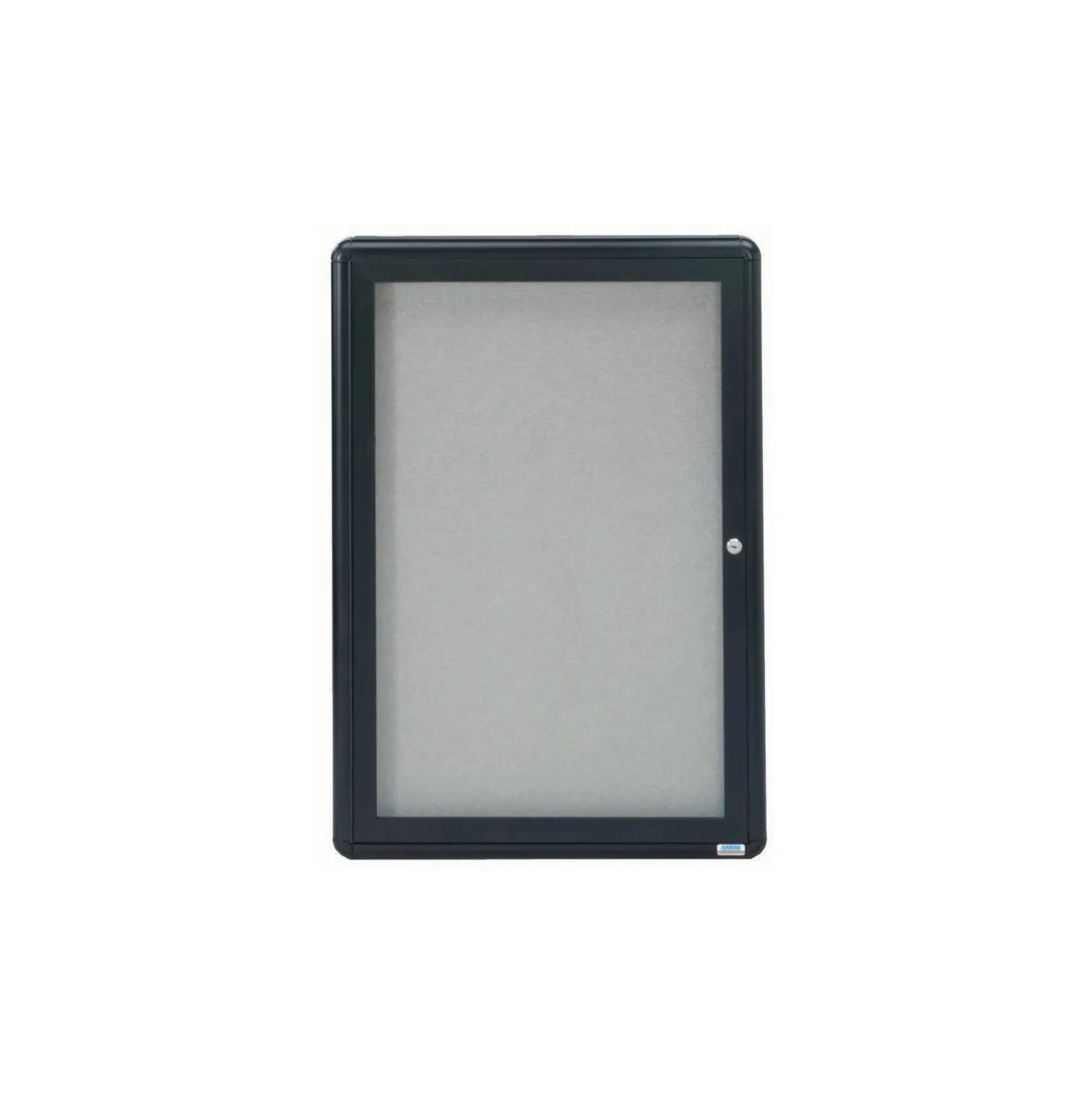 Enclosed Bulletin Board Radius Design - 24"Wx36"H