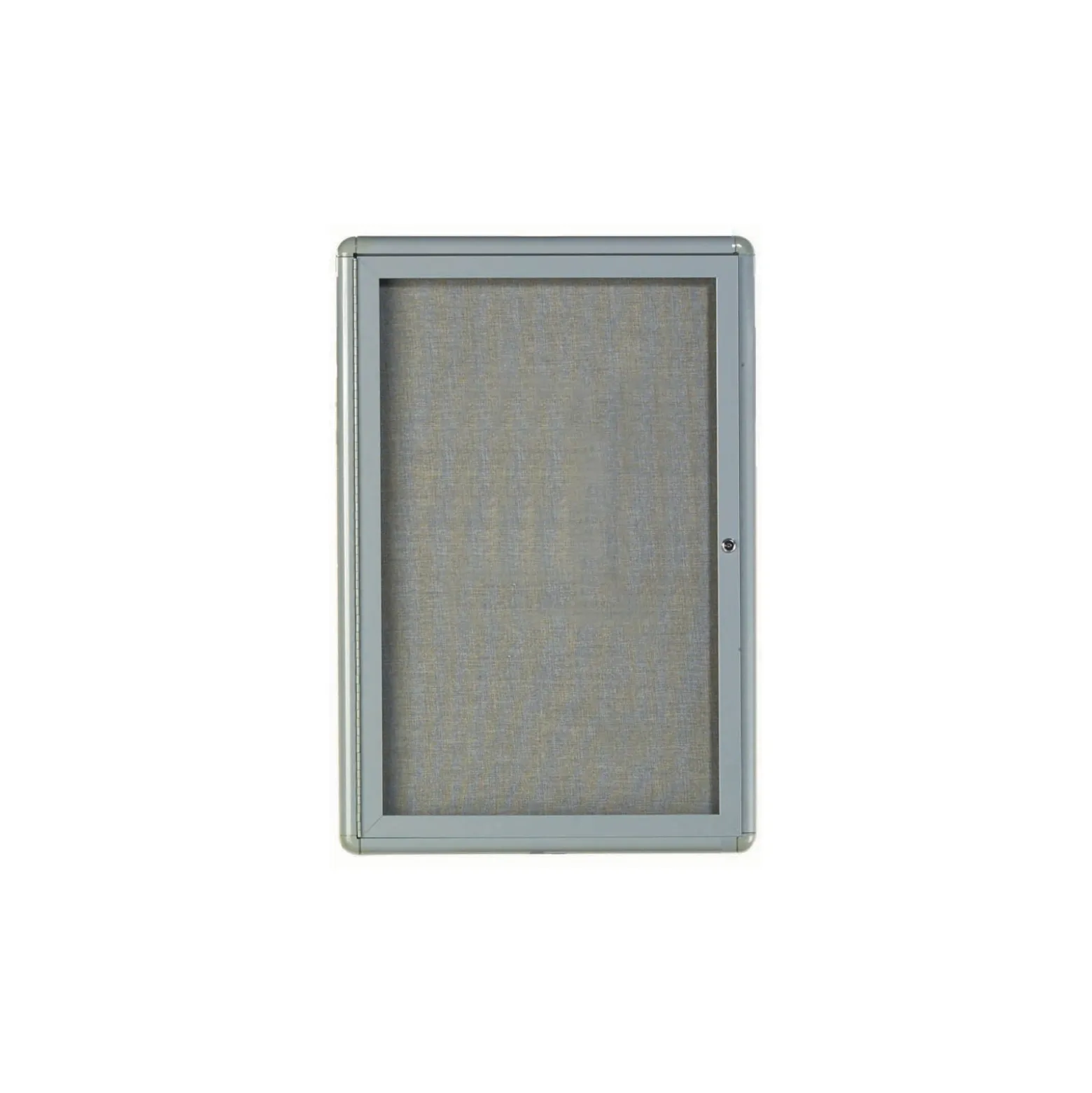 Enclosed Bulletin Board Radius Design - 24"Wx36"H