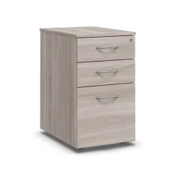 Endure 27.25"H 3-Drawer Mobile File Pedestal