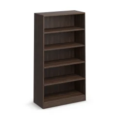Endure 65"H 5-Shelf Open Bookcase