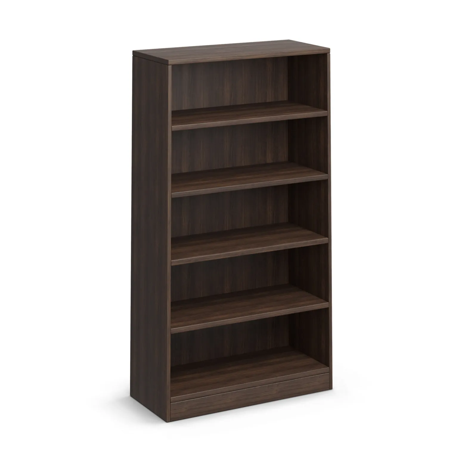 Endure 65"H 5-Shelf Open Bookcase