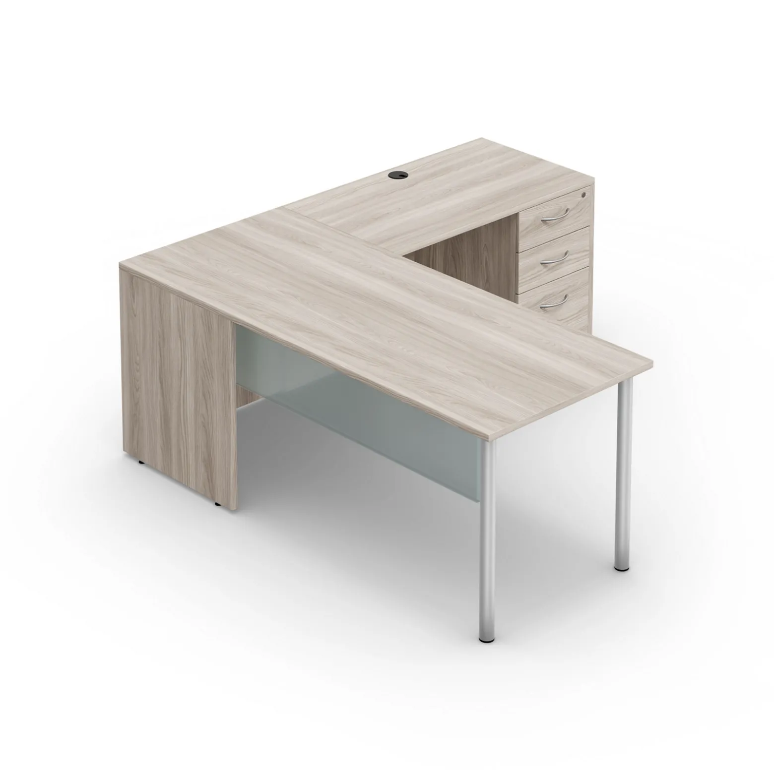 Endure 66"W L-Shaped Desk