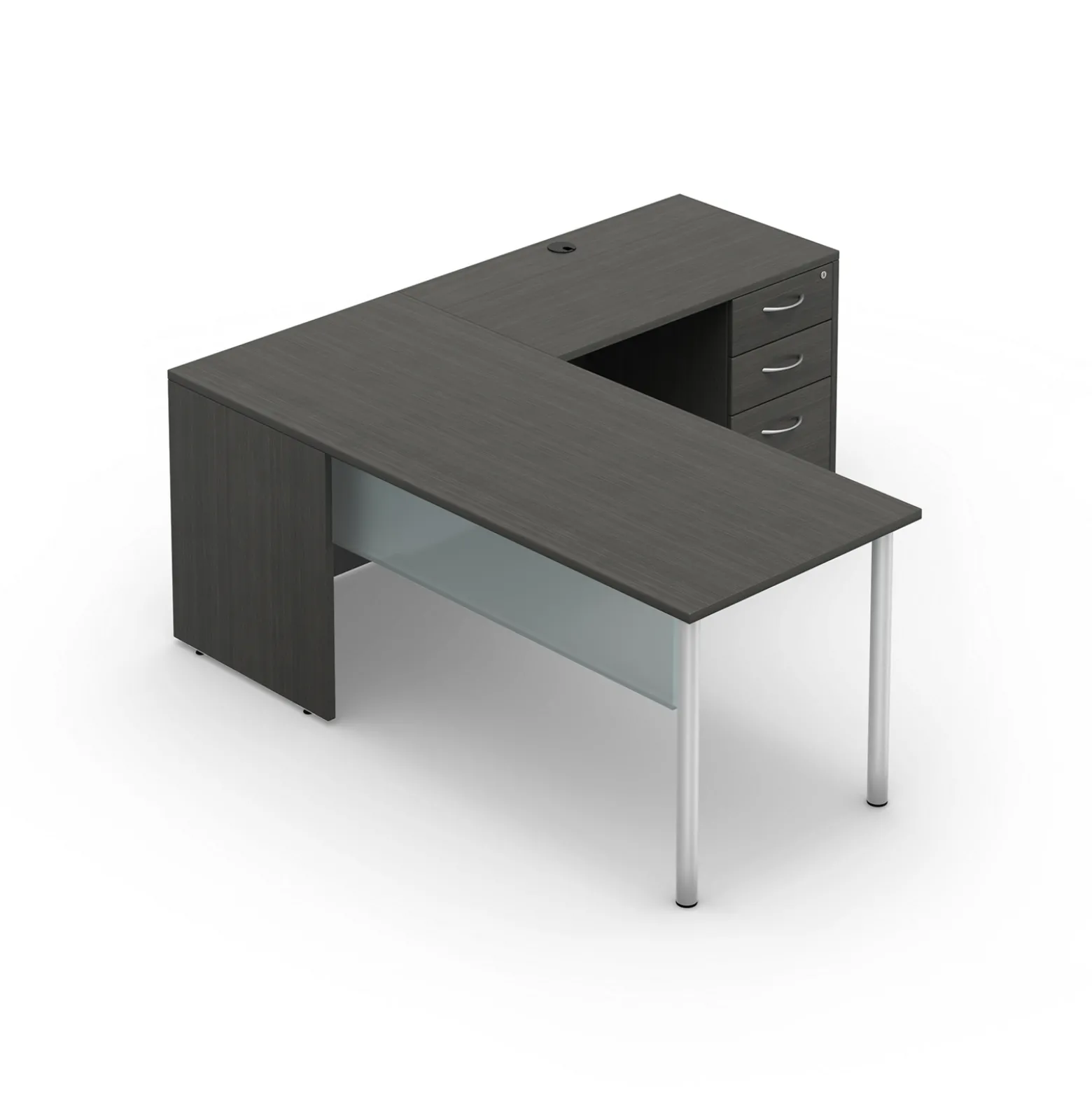 Endure 66"W L-Shaped Desk