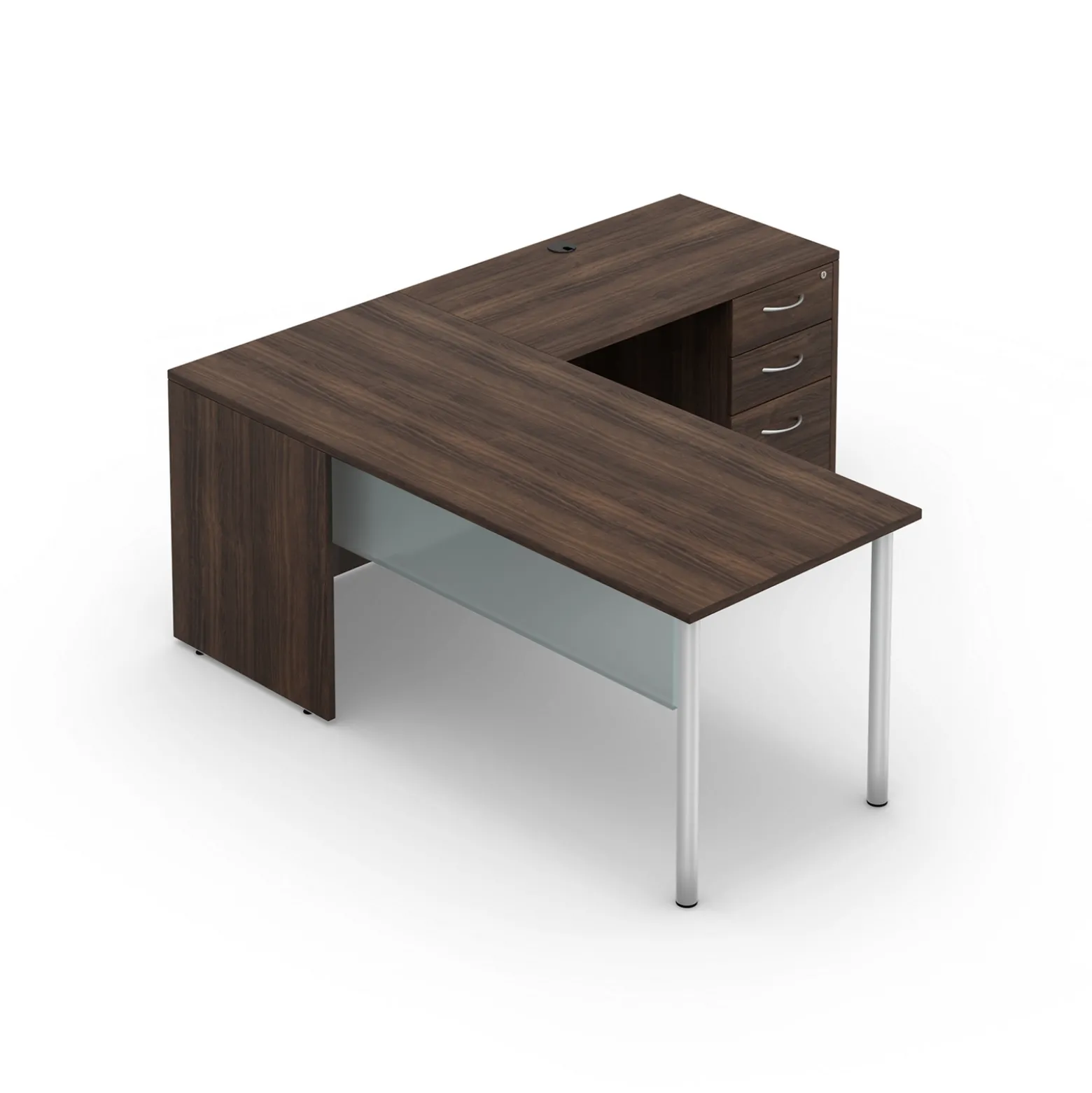 Endure 66"W L-Shaped Desk