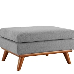 Engage Fabric Ottoman