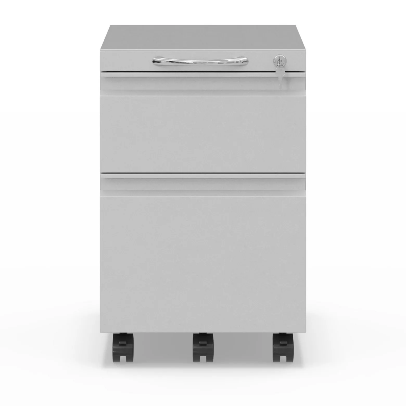 Ergo Desk 2 Drawer Mobile Pedestal - 15"W x 23"D