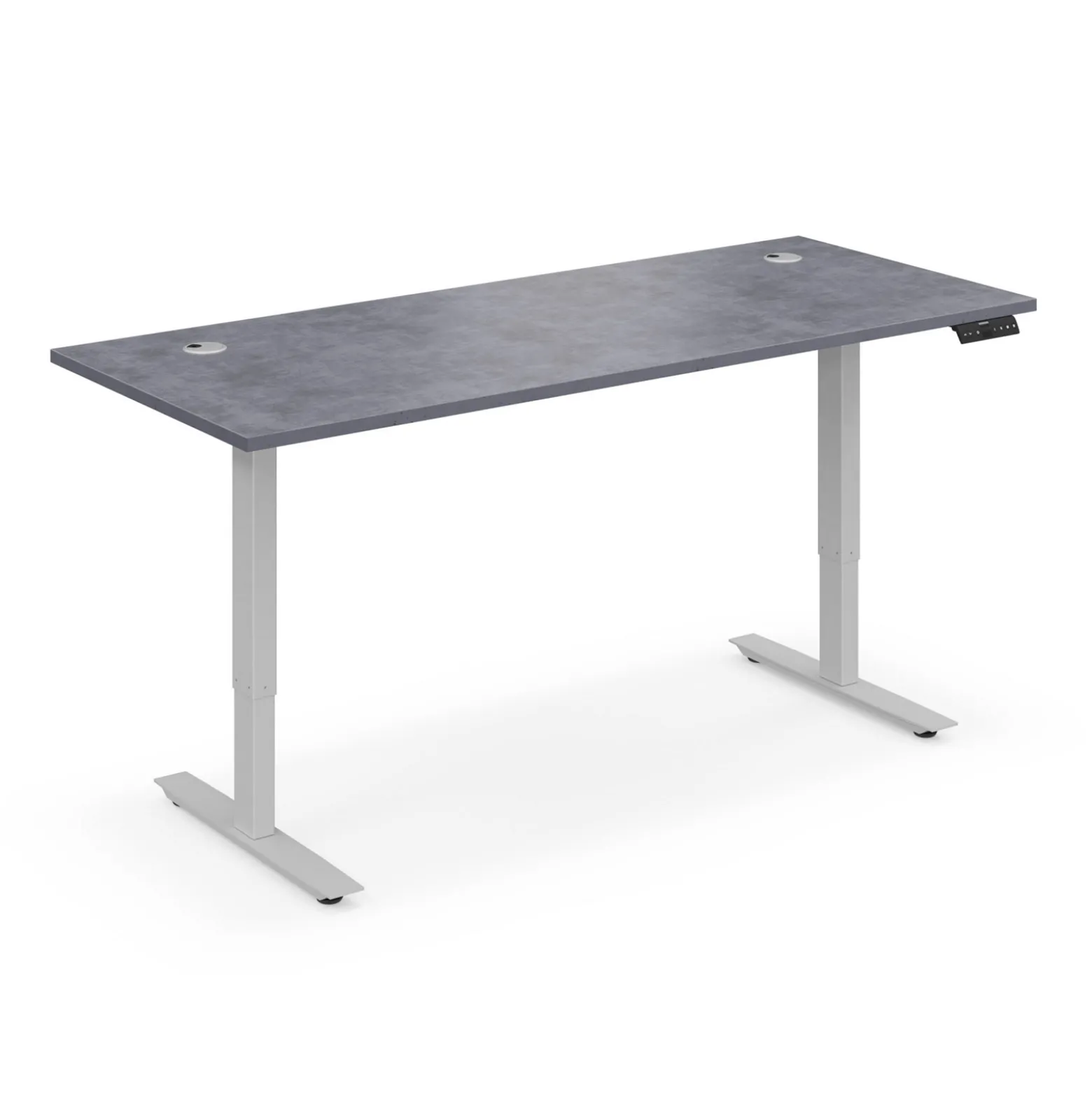 Ergo Desk Height Adjustable Standing Desk - 72"W x 30"D