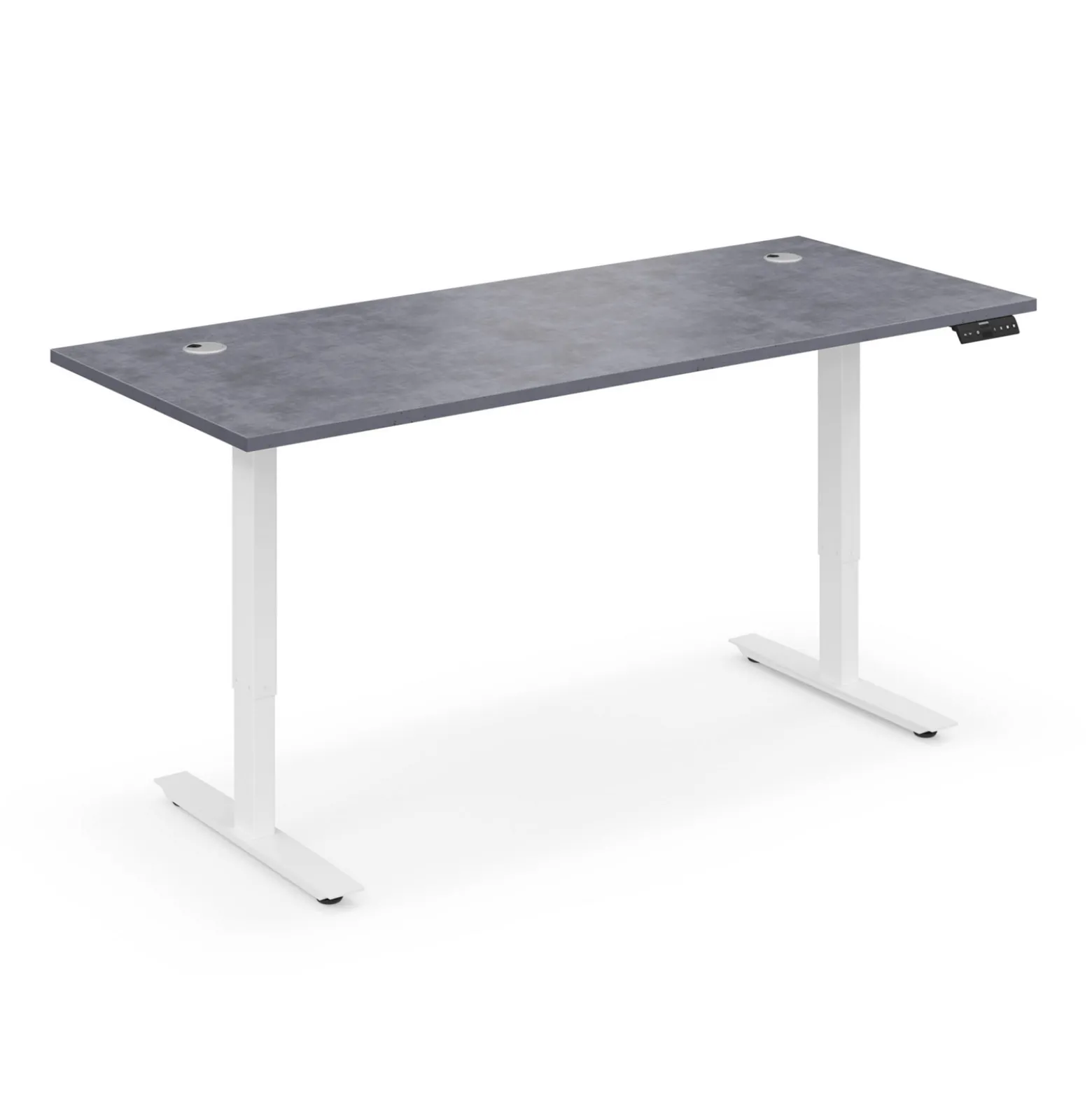 Ergo Desk Height Adjustable Standing Desk - 72"W x 30"D