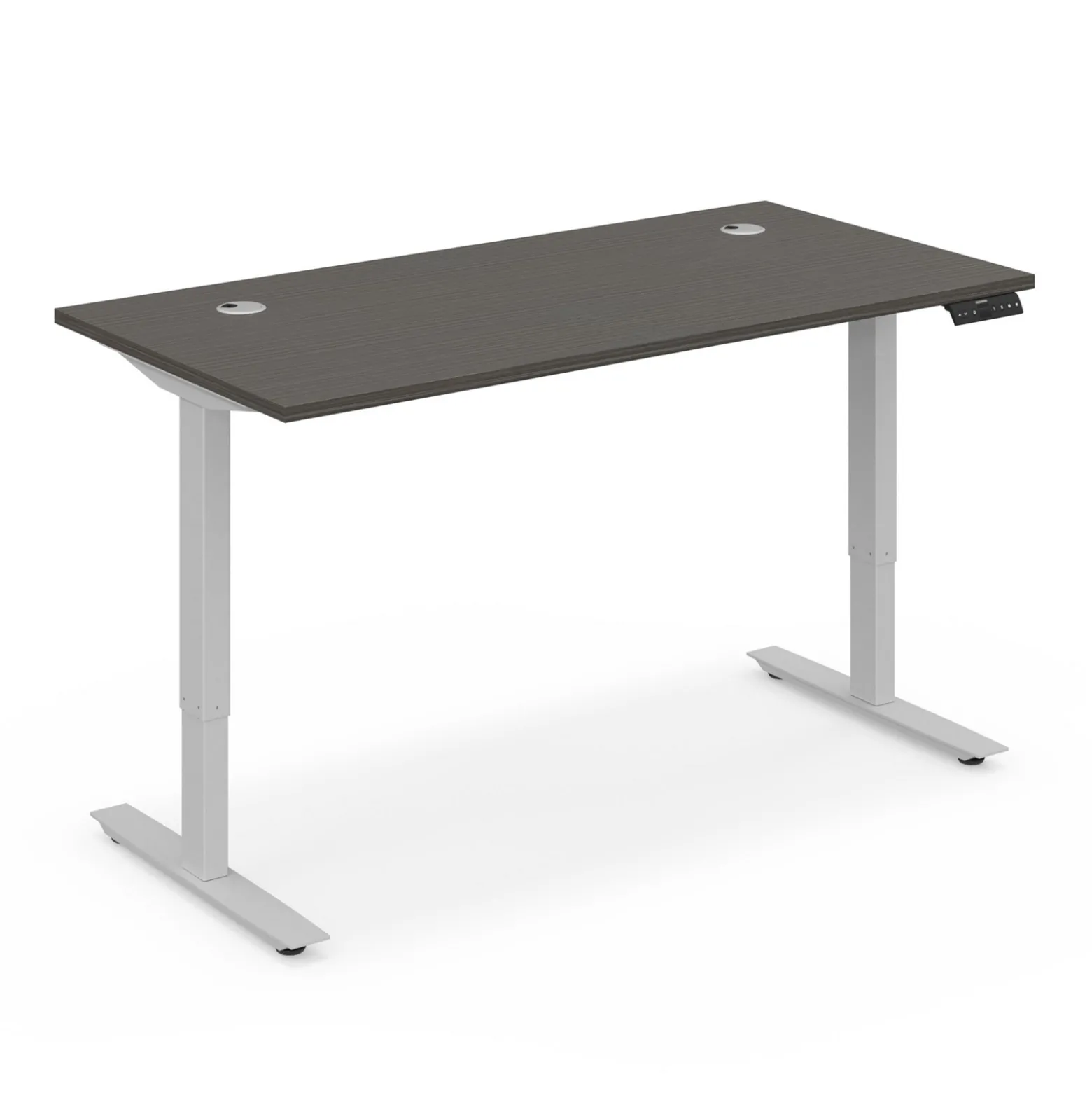 Ergo Desk Height Adjustable Standing Desk - 60"W x 30"D