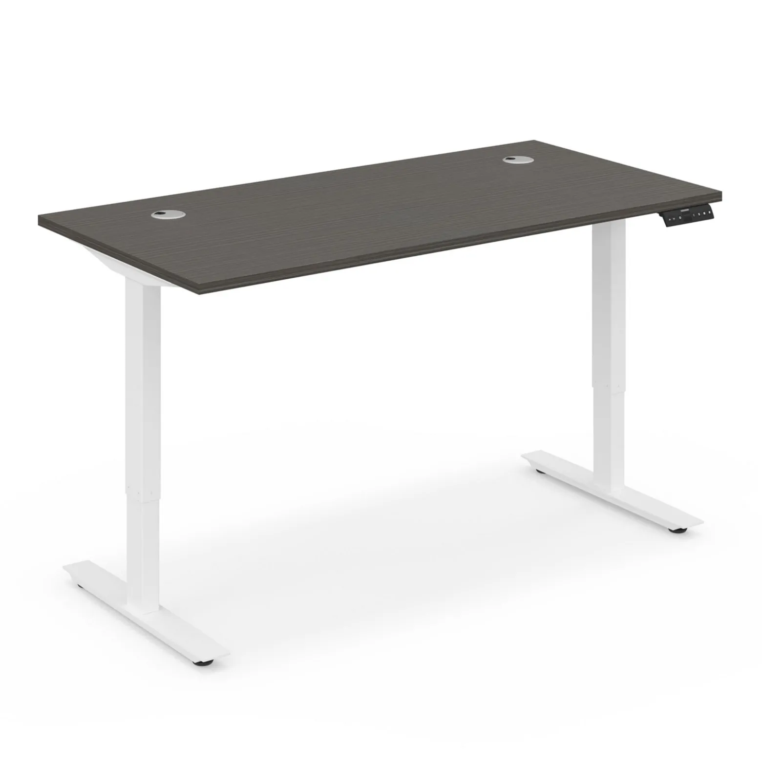 Ergo Desk Height Adjustable Standing Desk - 60"W x 30"D