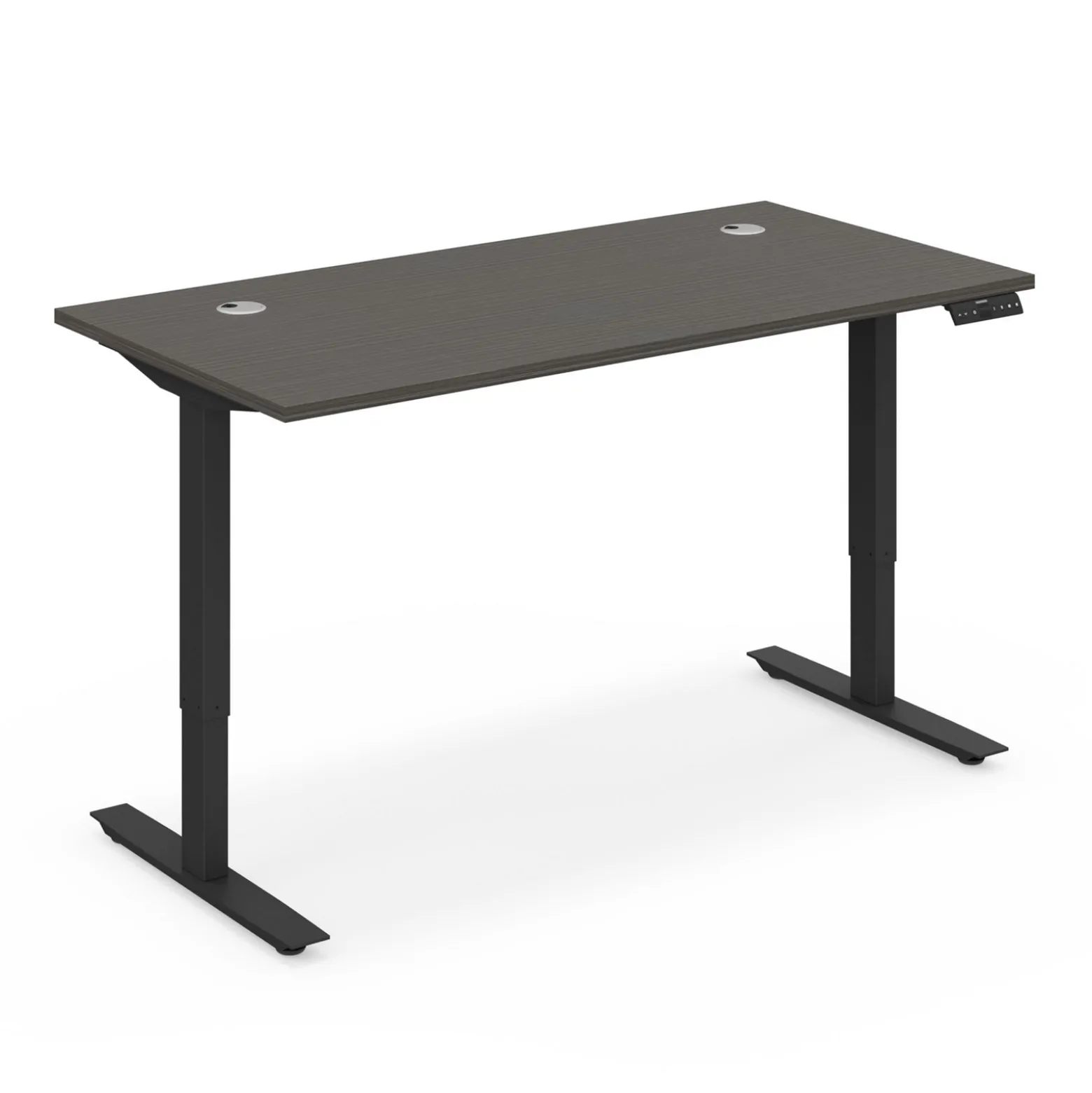 Ergo Desk Height Adjustable Standing Desk - 60"W x 30"D