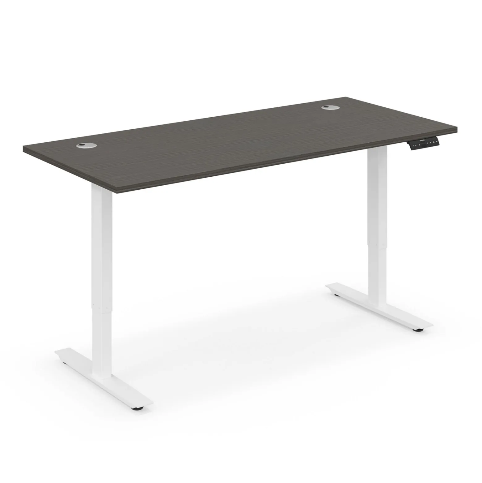 Ergo Desk Height Adjustable Standing Desk - 66"W x 30"D