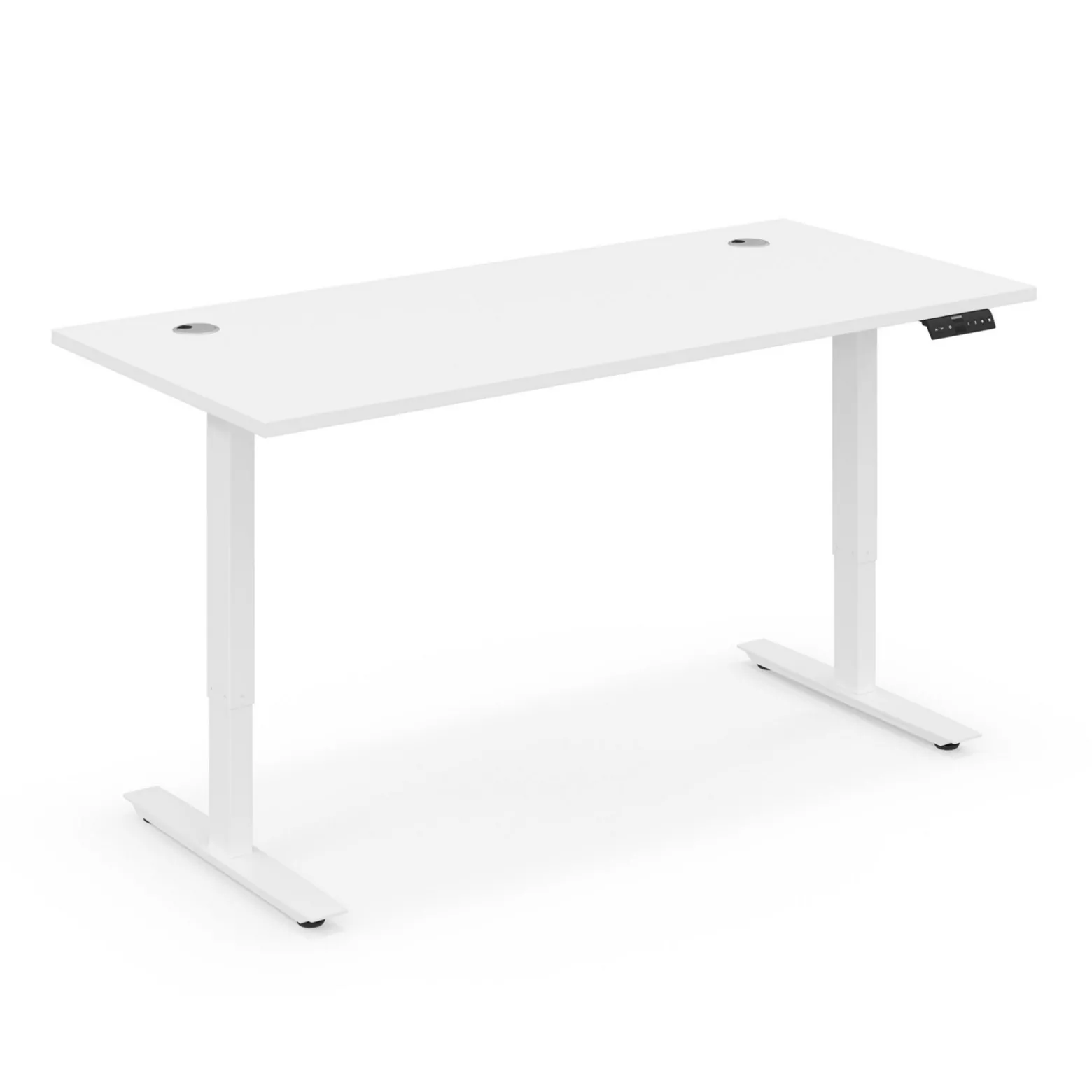 Ergo Desk Height Adjustable Standing Desk - 66"W x 30"D