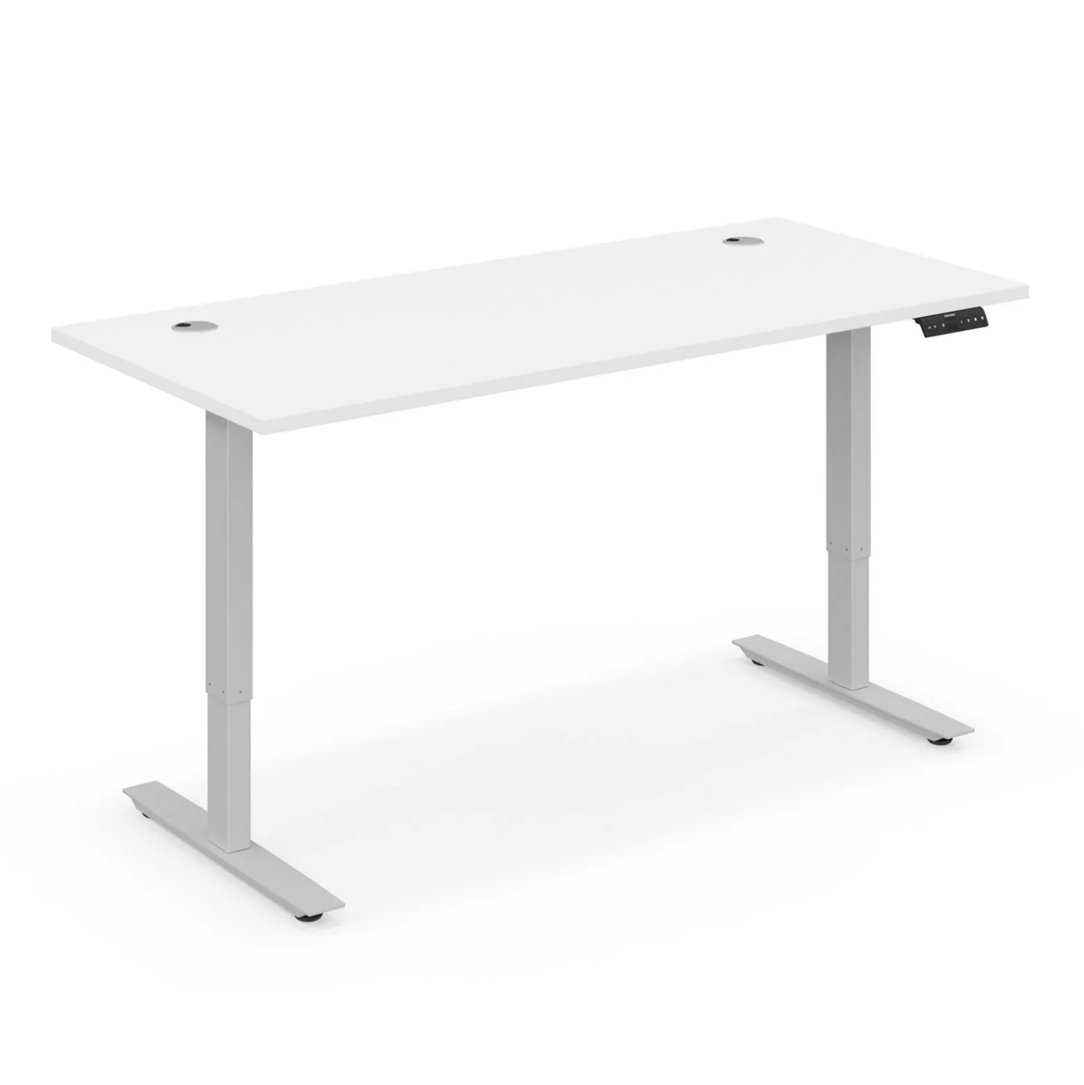 Ergo Desk Height Adjustable Standing Desk - 66"W x 30"D