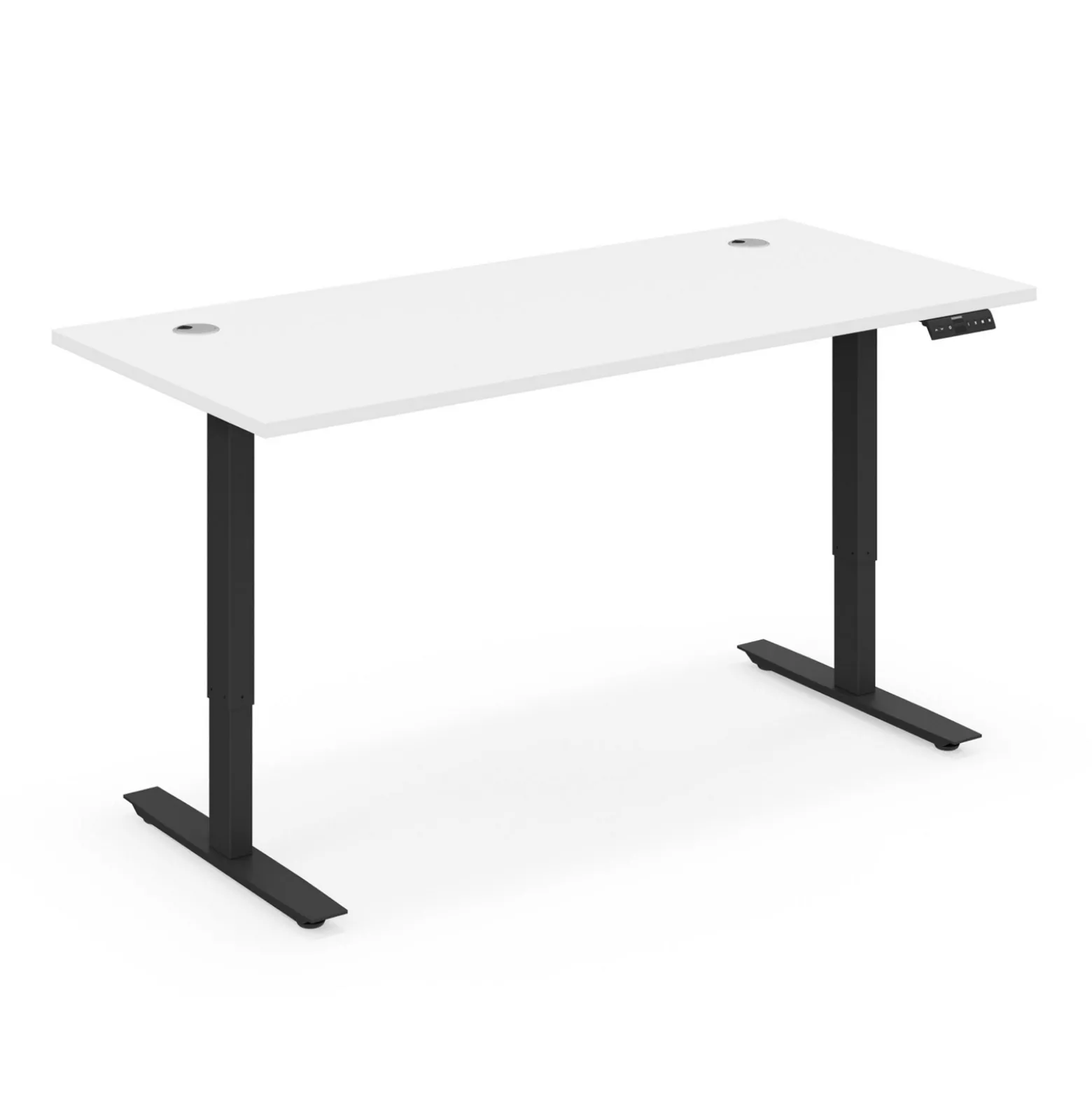 Ergo Desk Height Adjustable Standing Desk - 66"W x 30"D