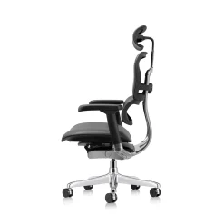 Ergohuman Ergonomic High-back Leather Chair with Headrest