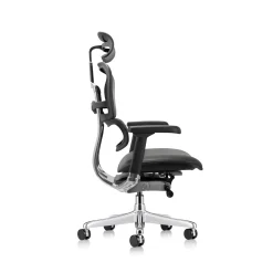 Ergohuman Ergonomic High-back Leather Chair with Headrest