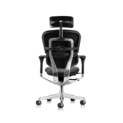 Ergohuman Ergonomic High-back Leather Chair with Headrest
