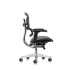 Ergohuman Ergonomic Mid Back Leather Chair