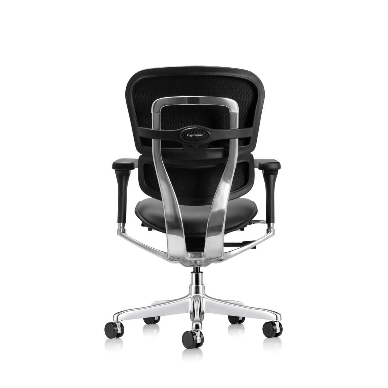 Ergohuman Ergonomic Mid Back Leather Chair