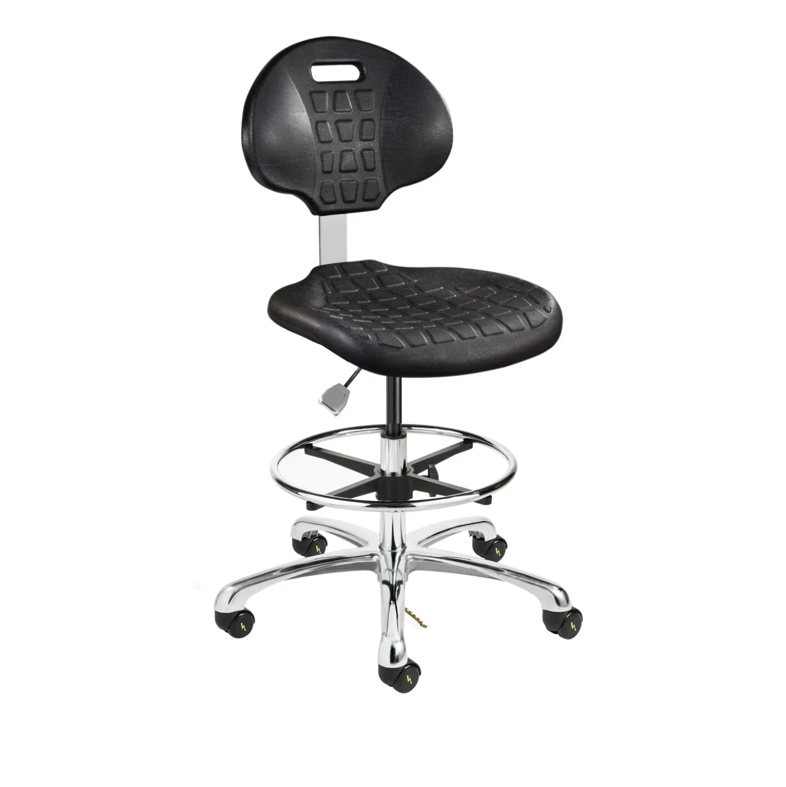 ESD Polyurethane Stool with Footring