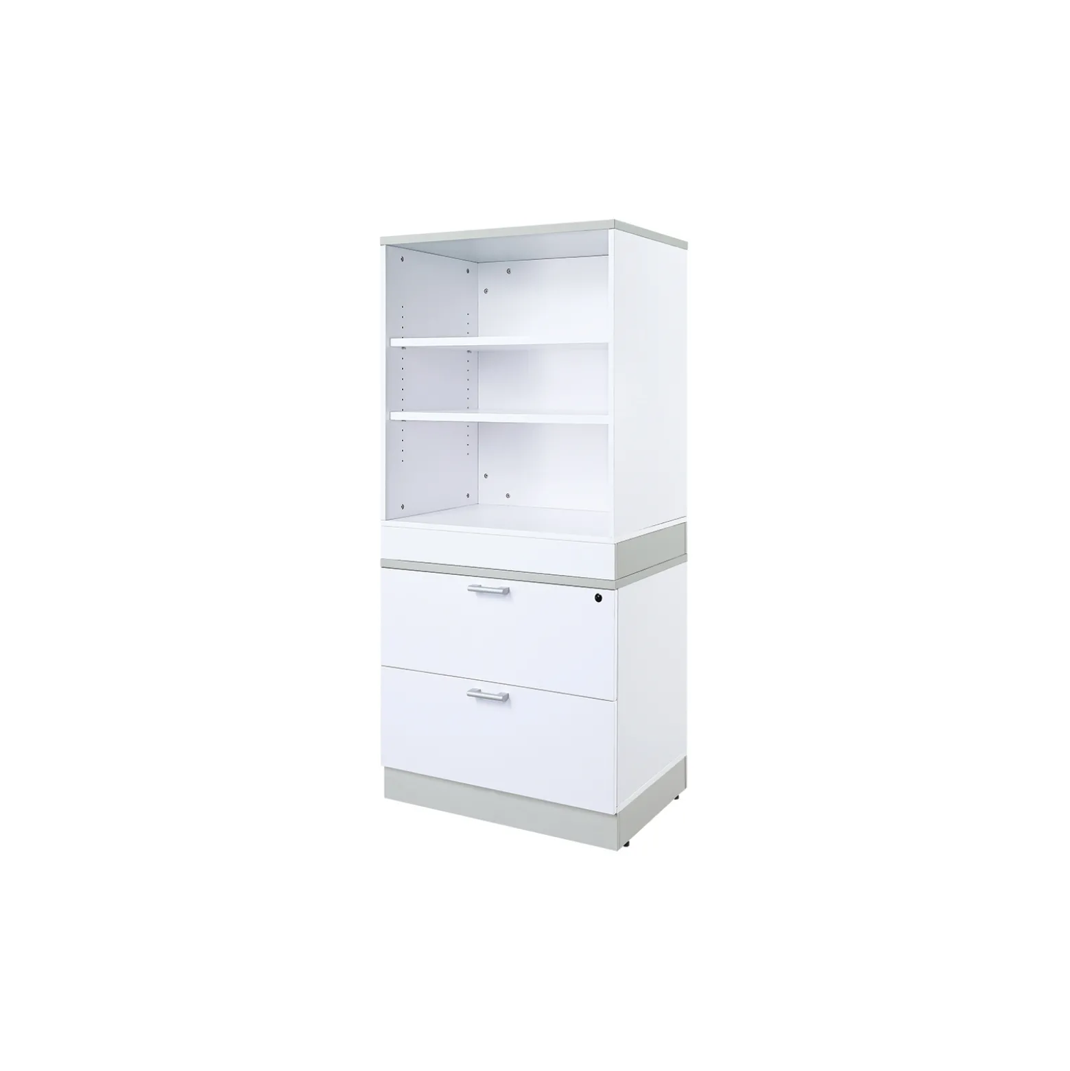 Esquire Bookcase and Lateral File Set - 32"W x 22"D x 69"H