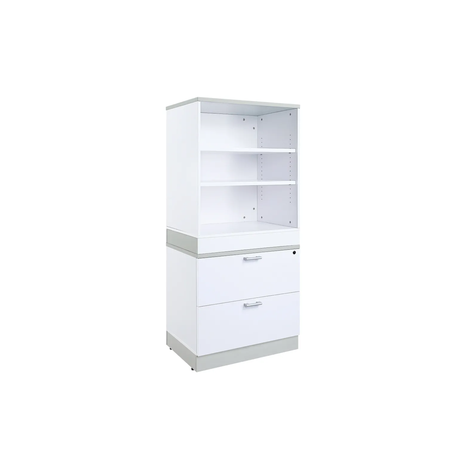 Esquire Bookcase and Lateral File Set - 32"W x 22"D x 69"H