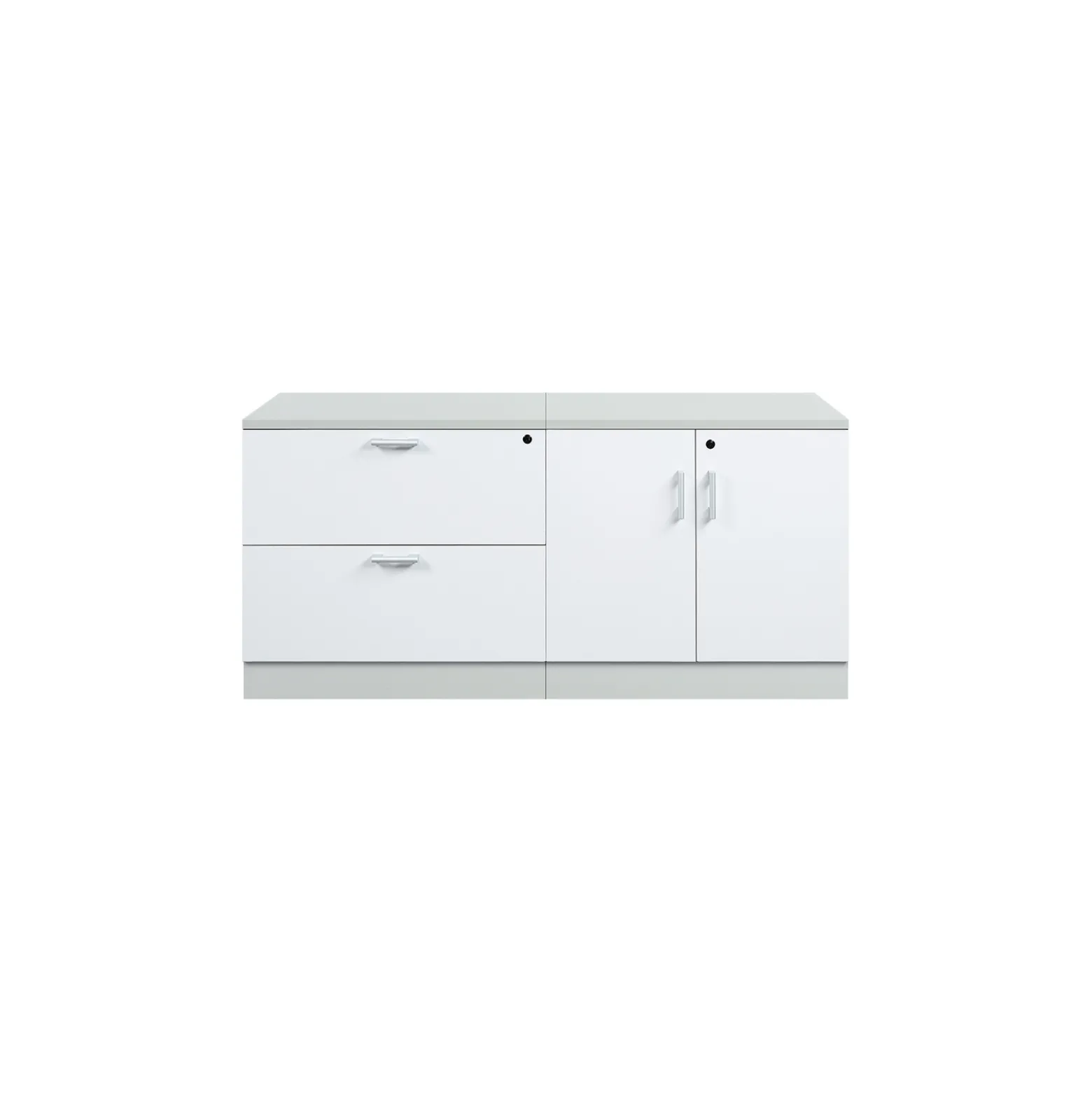 Esquire Storage Cabinet and Lateral File - 63"W x 22"D
