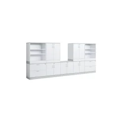 Esquire Storage Wall - 158"W x 22"D
