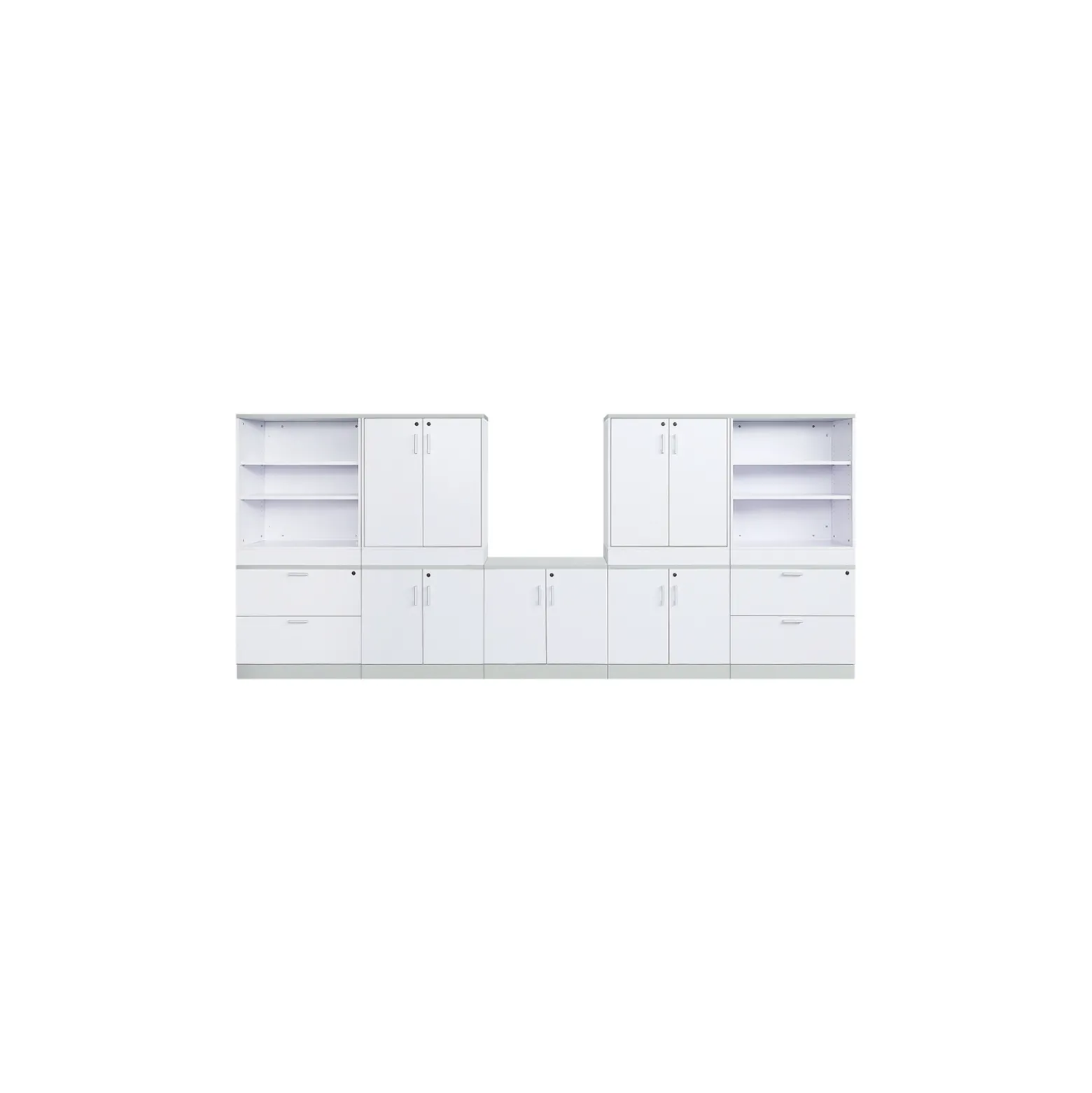 Esquire Storage Wall - 158"W x 22"D