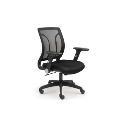 Essential Mesh Mid-Back Office Chair with Flip Arms