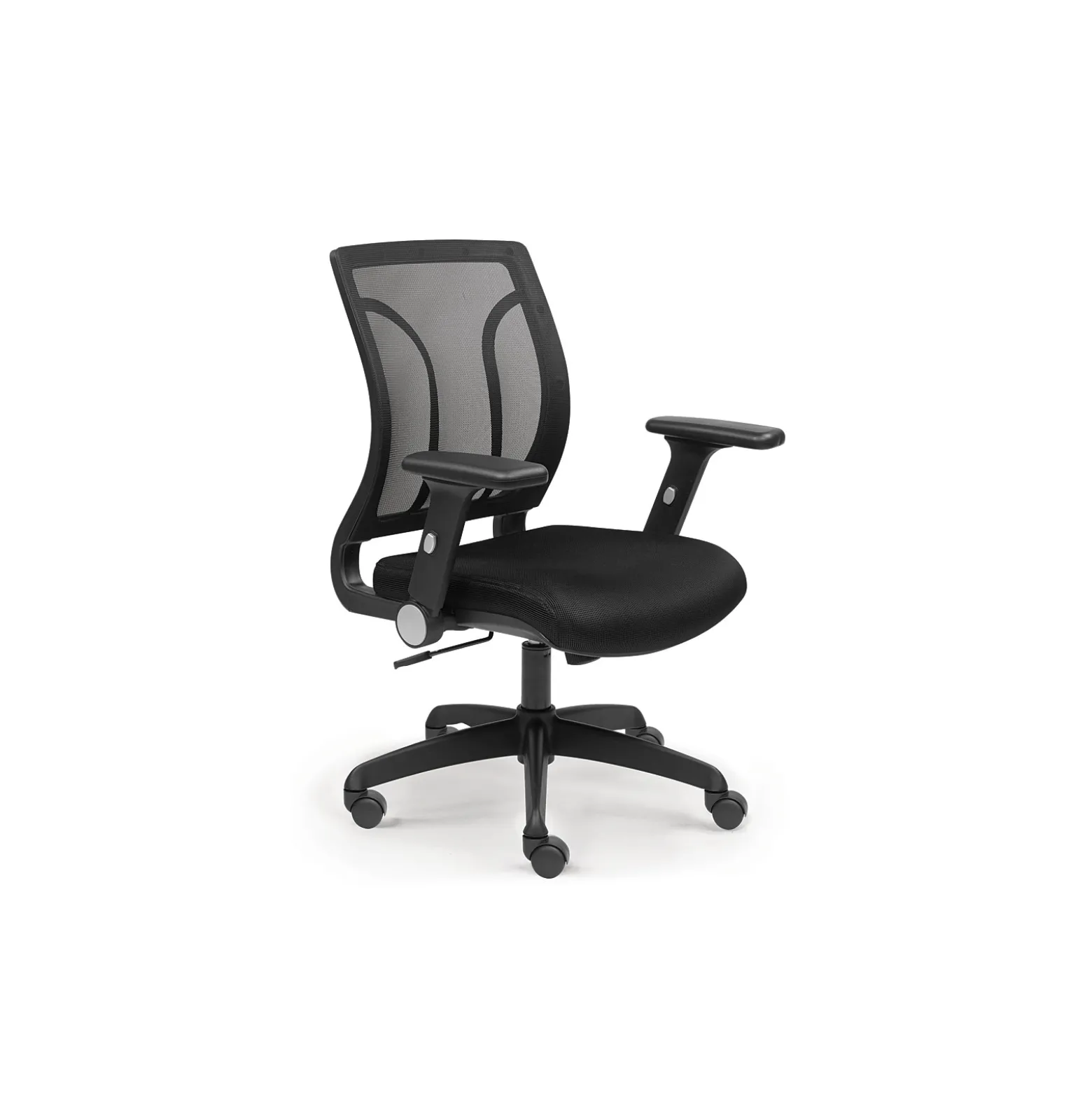 Essential Mesh Mid-Back Office Chair with Flip Arms