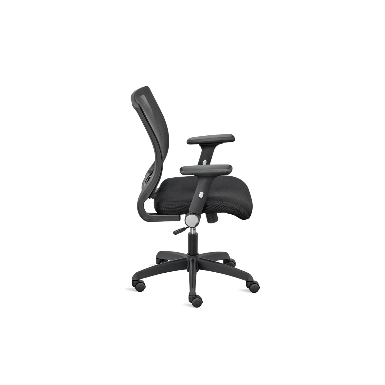 Essential Mesh Mid-Back Office Chair with Flip Arms