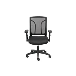 Essential Mesh Mid-Back Office Chair with Flip Arms