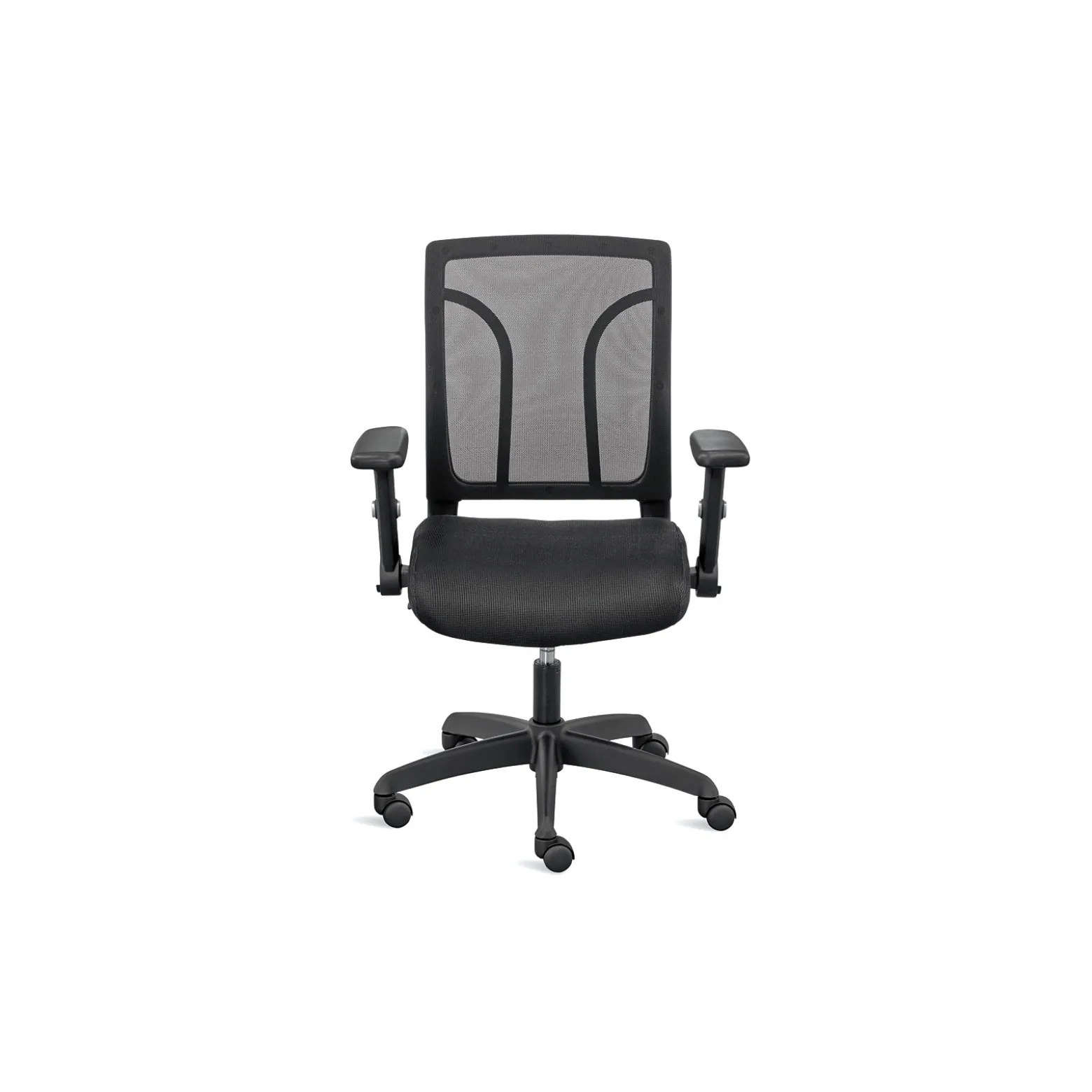 Essential Mesh Mid-Back Office Chair with Flip Arms