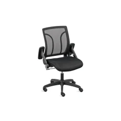 Essential Mesh Mid-Back Office Chair with Flip Arms