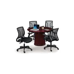 Essential Mesh Mid-Back Office Chair with Flip Arms