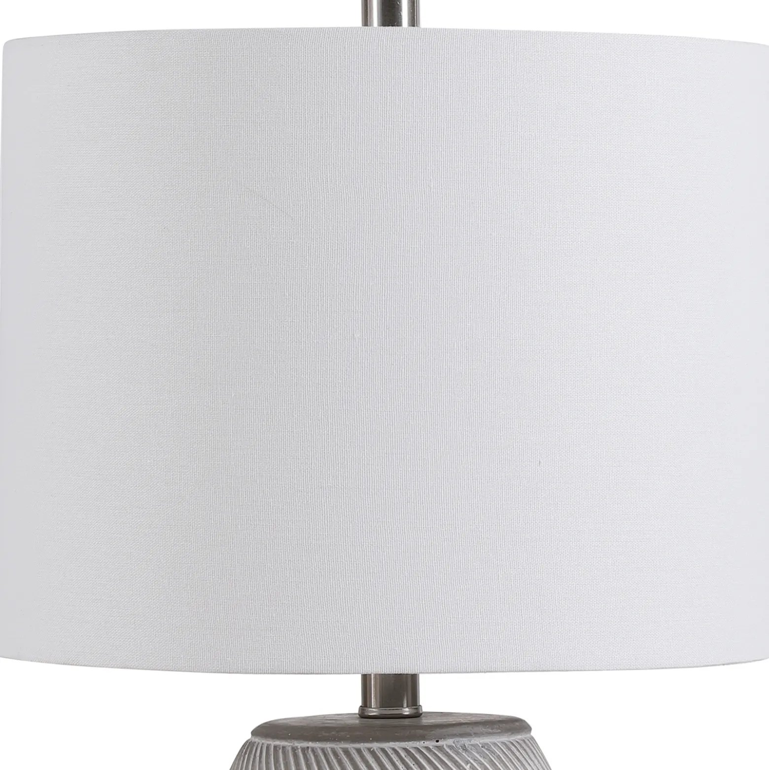 Etched Concrete Table Lamp