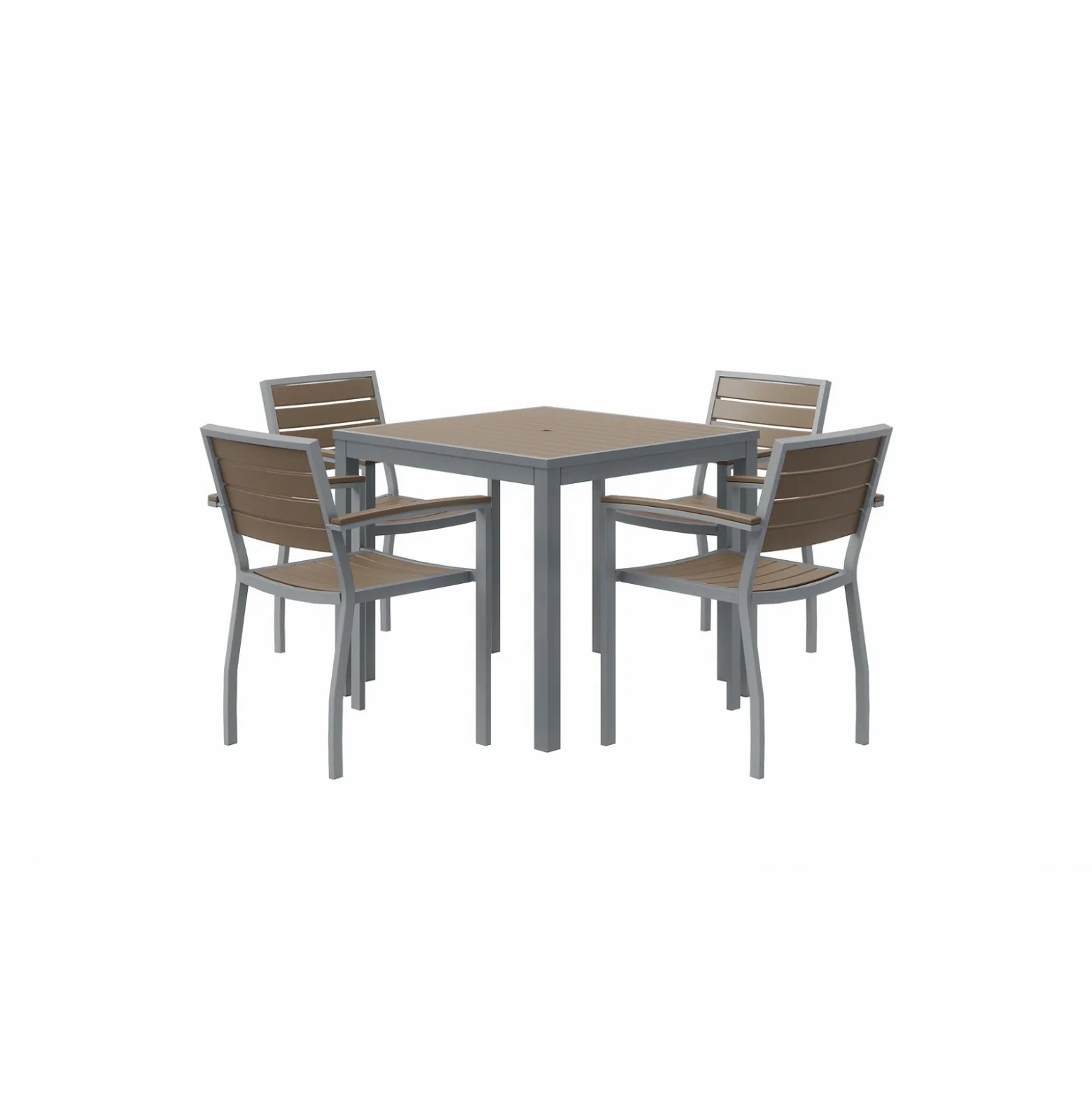 Eveleen Four Seat Outdoor Patio Table Set