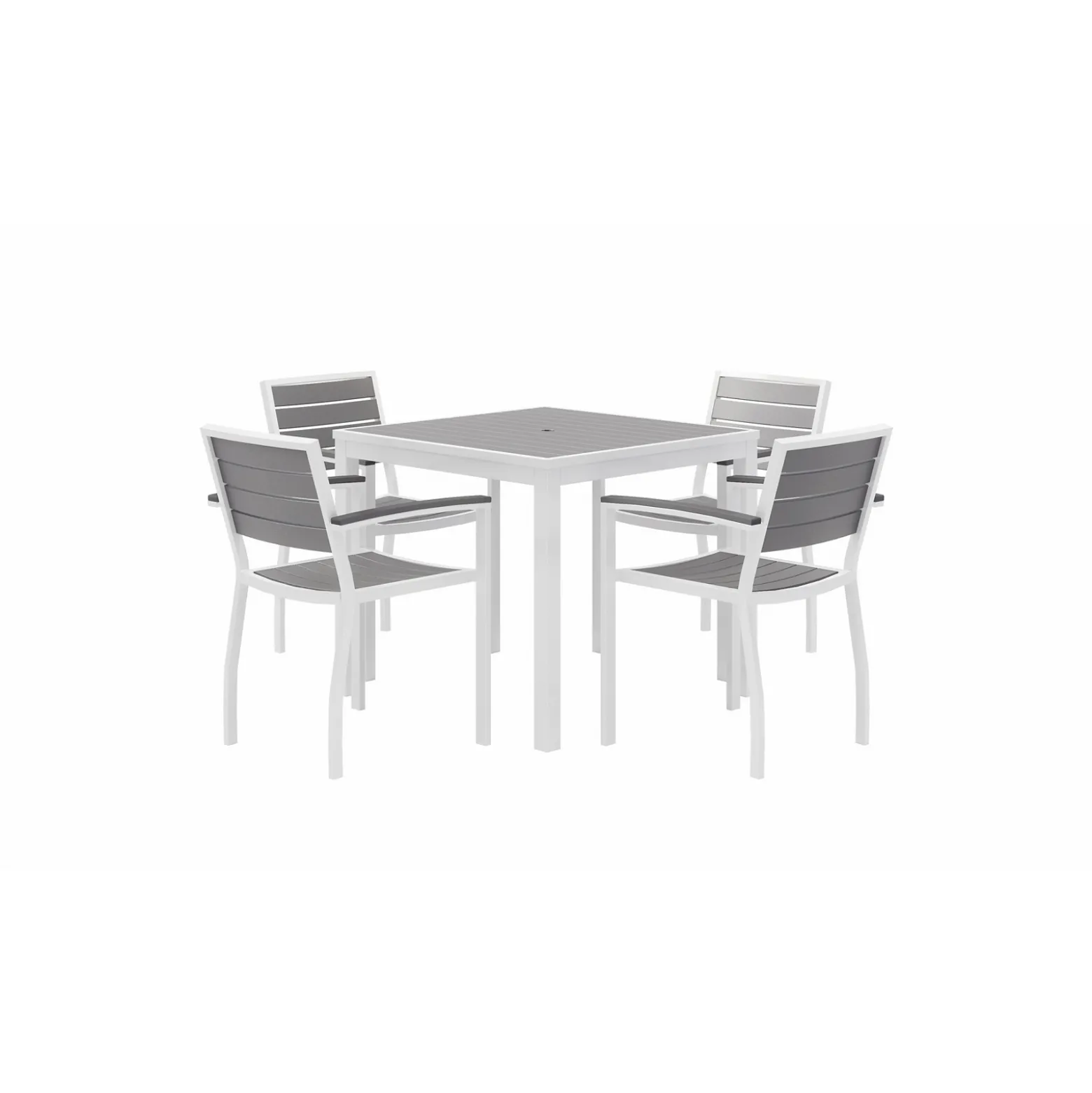 Eveleen Four Seat Outdoor Patio Table Set