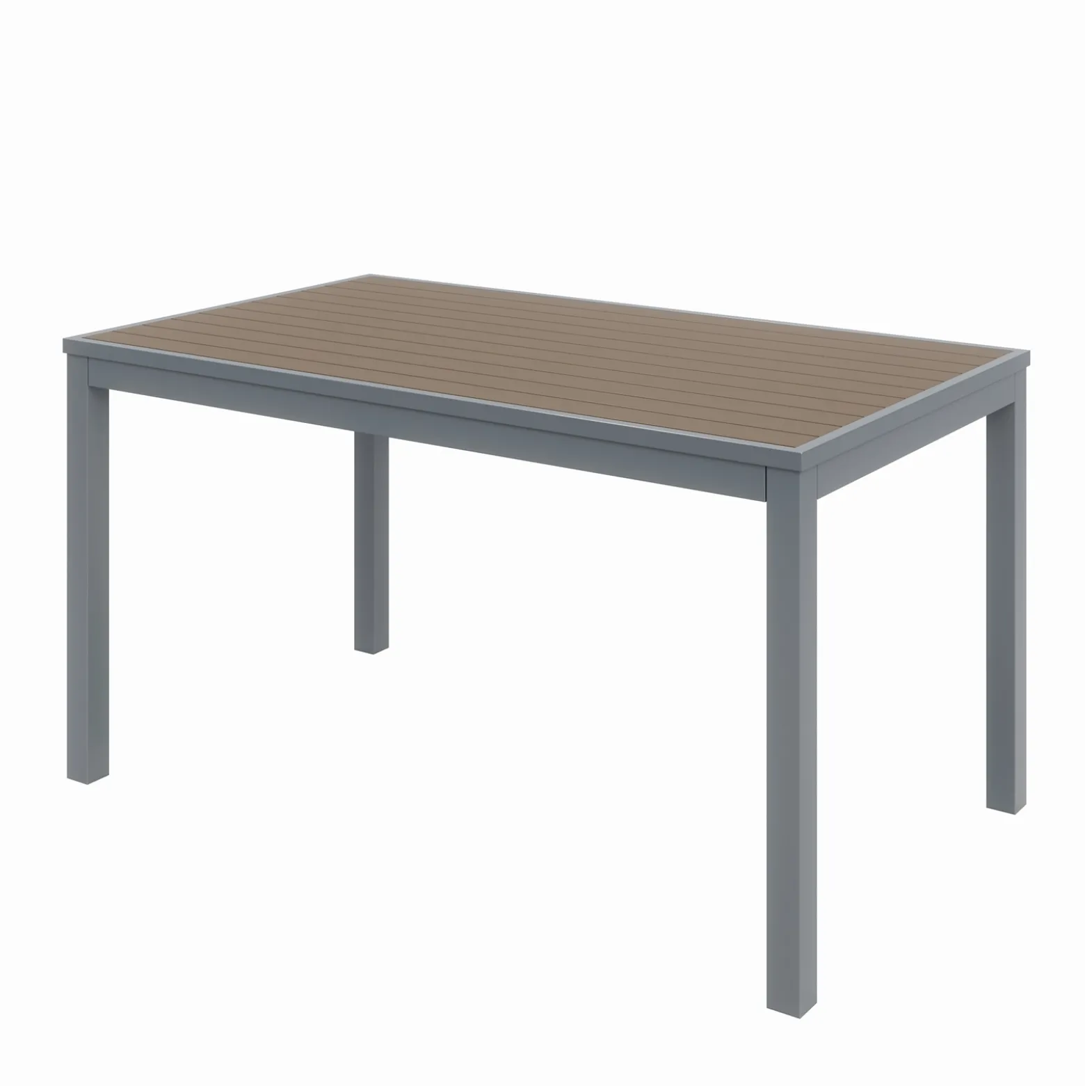 Eveleen Rectangular Outdoor Patio Table - 55"W x 35"D